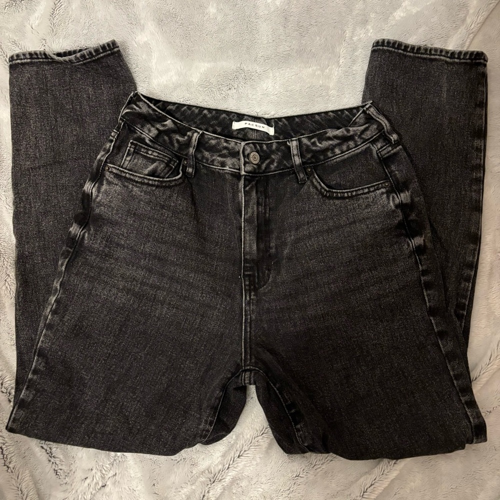 Pacsun Size 28 Black Mom Jeans